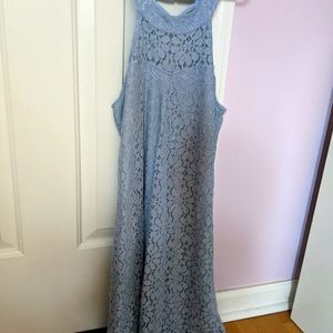 Light Blue Lace Dress